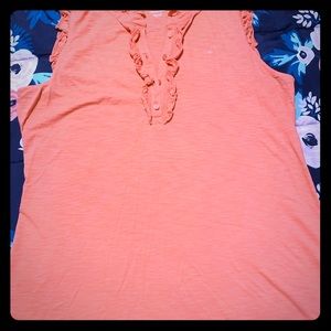 Lilly coral tank sz XL